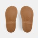 Unisex smooth leather T-strap shoes