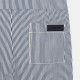Toddler boy striped overalls
