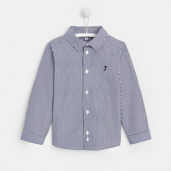 Toddler boy striped shirt