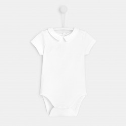 Baby boy short-sleeved bodysuit