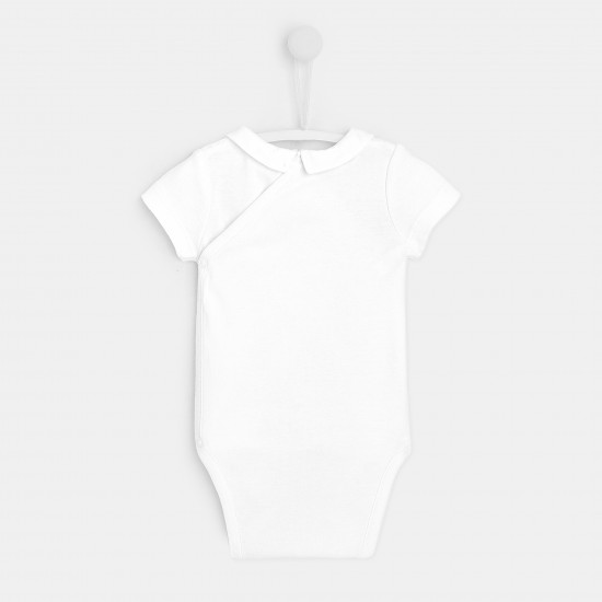 Baby boy short-sleeved bodysuit