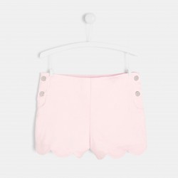 Girl scalloped shorts