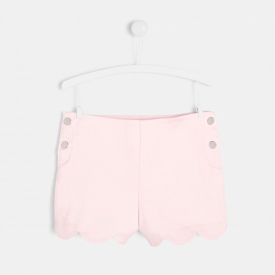 Girl scalloped shorts