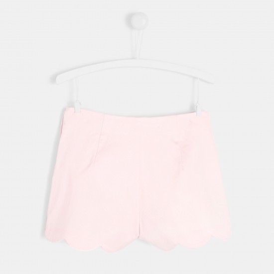 Girl scalloped shorts