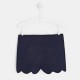 Girl scalloped shorts
