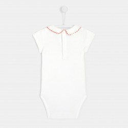 Toddler girl short-sleeved bodysuit