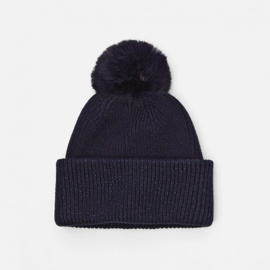 Girl hat with Lurex details