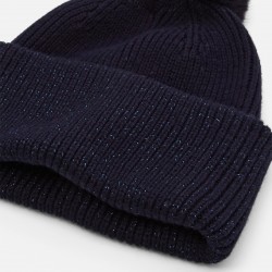 Girl hat with Lurex details