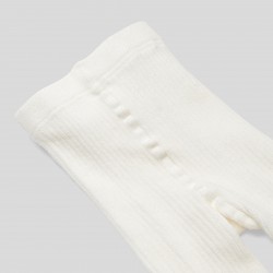 Toddler girl ribbed tights