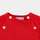 Baby boy garter stitch sweater
