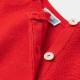 Baby boy garter stitch sweater