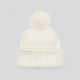 Girl ribbed knit hat