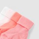 Set of 4 pairs of baby girl socks