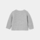 Baby girl garter stitch cardigan