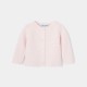 Baby girl garter stitch cardigan