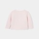 Baby girl garter stitch cardigan