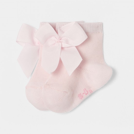Baby girl socks with bow