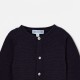 Baby boy garter stitch cardigan