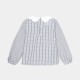 Girl checkered blouse