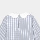 Girl checkered blouse