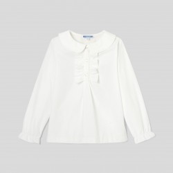 Girl poplin blouse