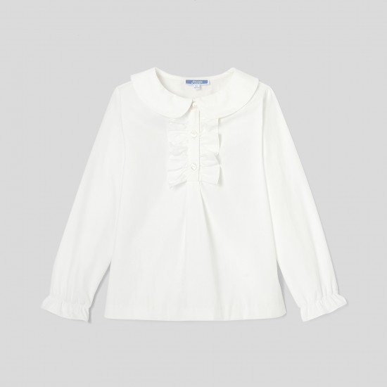 Girl poplin blouse