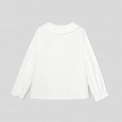Girl poplin blouse