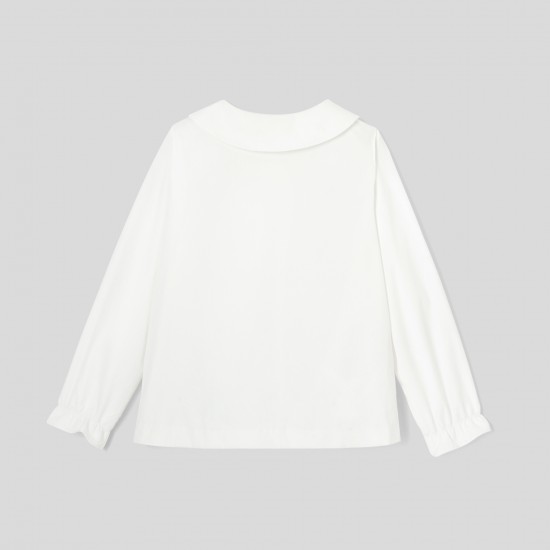 Girl poplin blouse