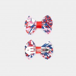 Liberty print barrettes