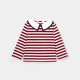 Toddler girl sailor stripe shirt