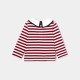 Toddler girl sailor stripe shirt