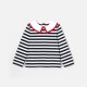 Toddler girl sailor stripe shirt