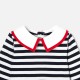Toddler girl sailor stripe shirt