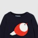 Toddler girl little bird sweater