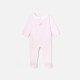 Baby girl little rabbit footed pajamas