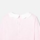 Toddler girl bodysuit with scalloped collar