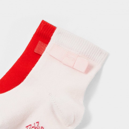 Toddler girl sock duo