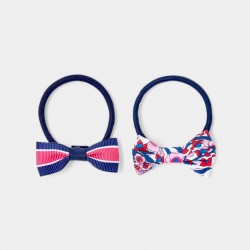 Girl hair tie duo