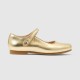 Girl glazed leather Mary Janes