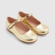 Girl glazed leather Mary Janes