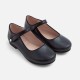 Girl smooth leather Mary Janes