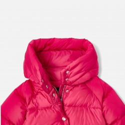 Girl solid puffer jacket