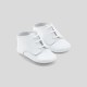 Unisex baby leather booties