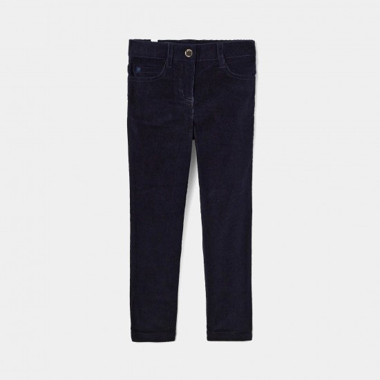 Girl slim-fit corduroy pants