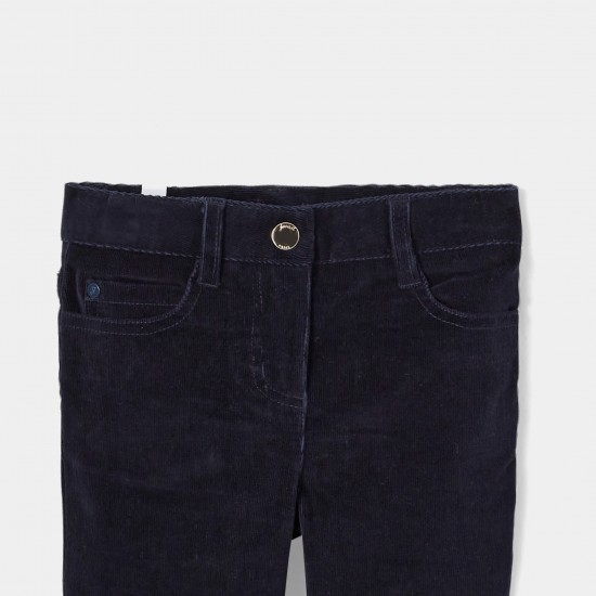 Girl slim-fit corduroy pants