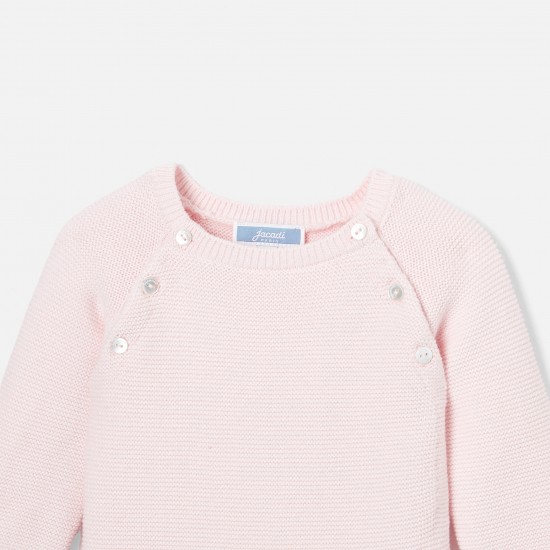 Baby girl knit onesie