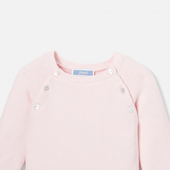 Baby girl knit onesie