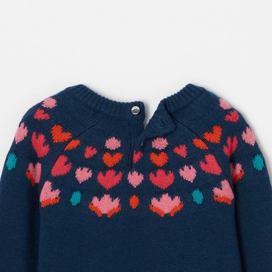 Girl jacquard sweater
