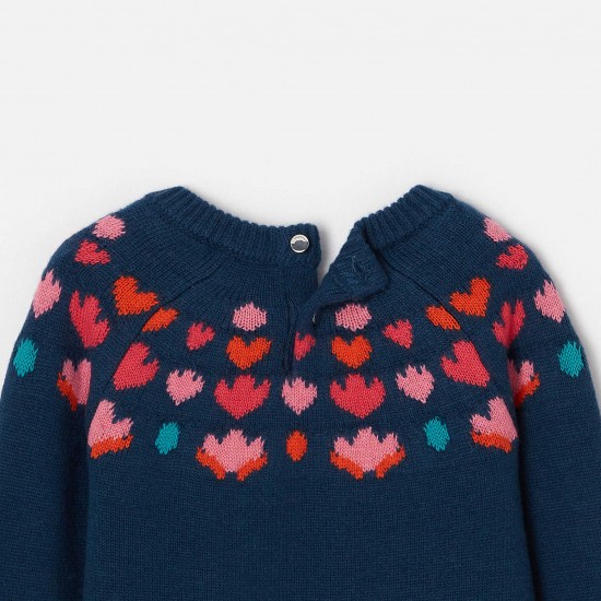 Girl jacquard sweater