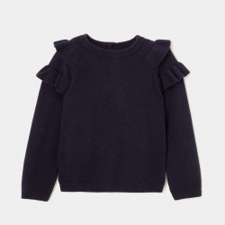 Girl color block sweater